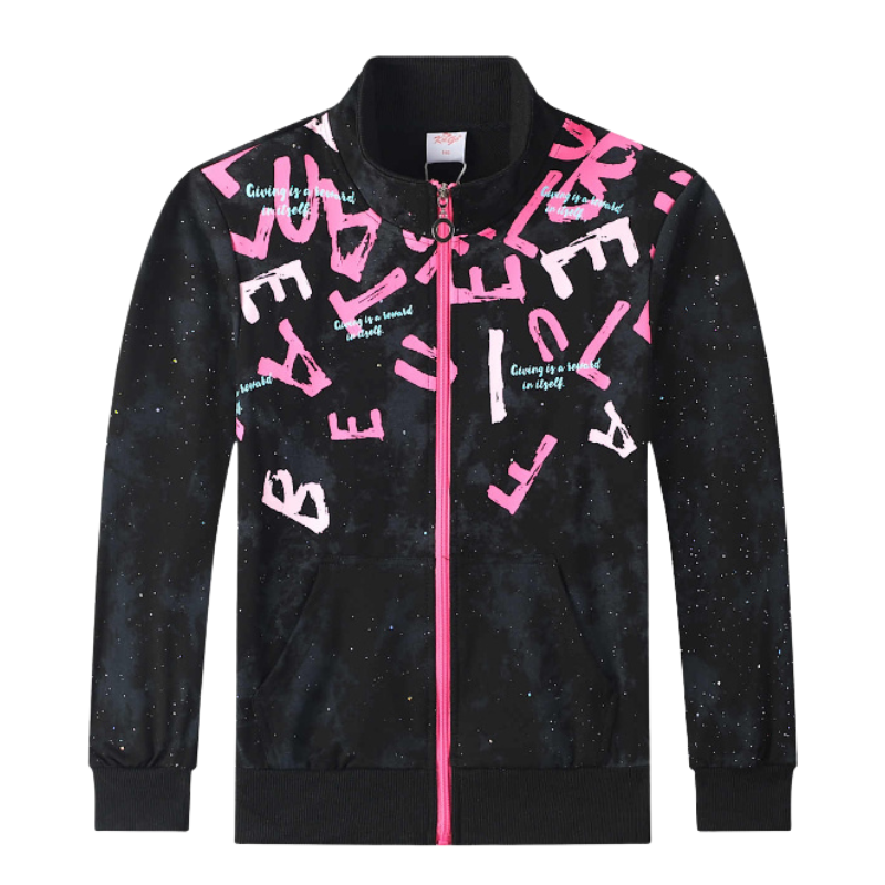 DÍVČÍ MIKINA šedá Kugo MM9817