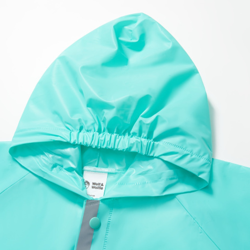 Dětská pláštěnka zelená Wolf & Wolfie Y2613