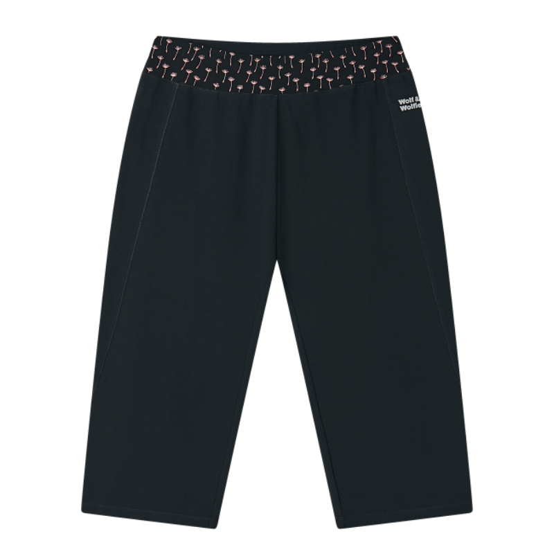 Dámské 3/4 legíny černé Wolf & Wolfie H2641A