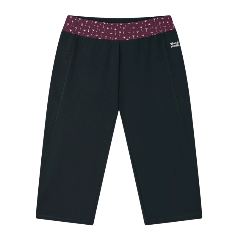 Dámské 3/4 legíny černé Wolf & Wolfie H2641A