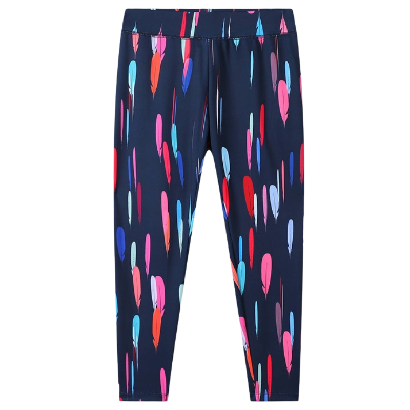 Dívčí funkční legíny peříčka Kugo SL3658