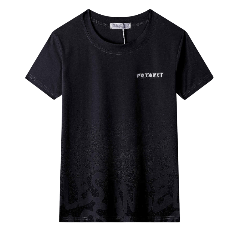 Chlapecké tričko černé Kugo FB3826