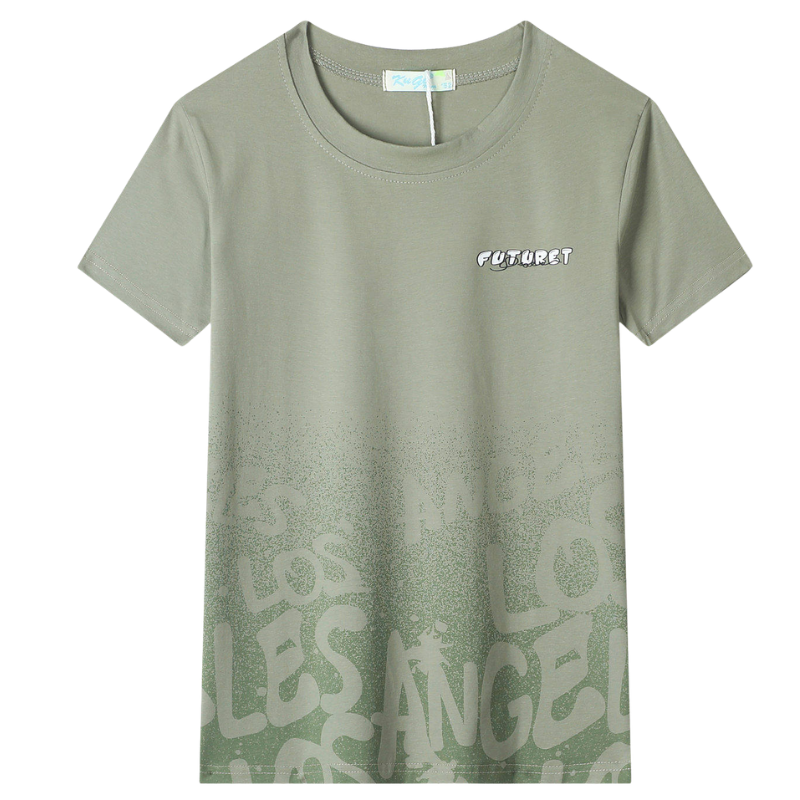 Chlapecké tričko khaki Kugo FB3826