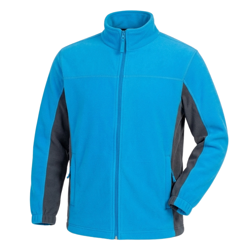 Pánská fleesová mikina modrá 