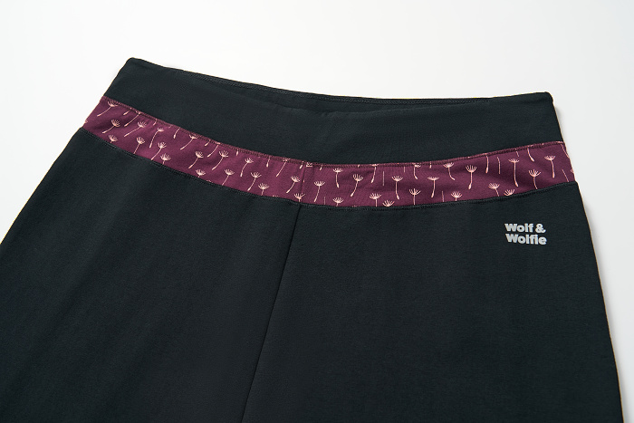 DÁMSKÉ LEGÍNY černé Wolf&Wolfie T2671A
