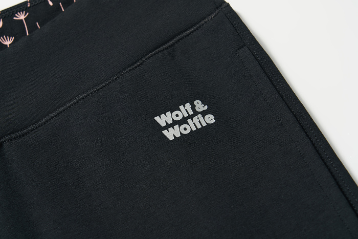 DÁMSKÉ LEGÍNY černé Wolf&Wolfie T2671B