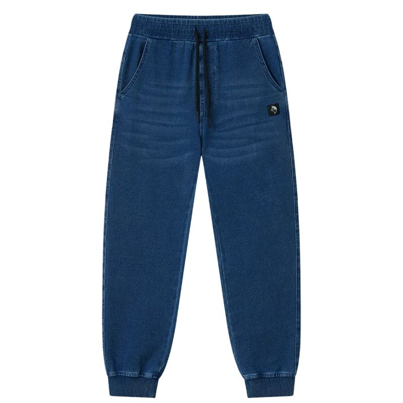Chlapecké riflové tepláky Wolf & Wolfie modré T2662B