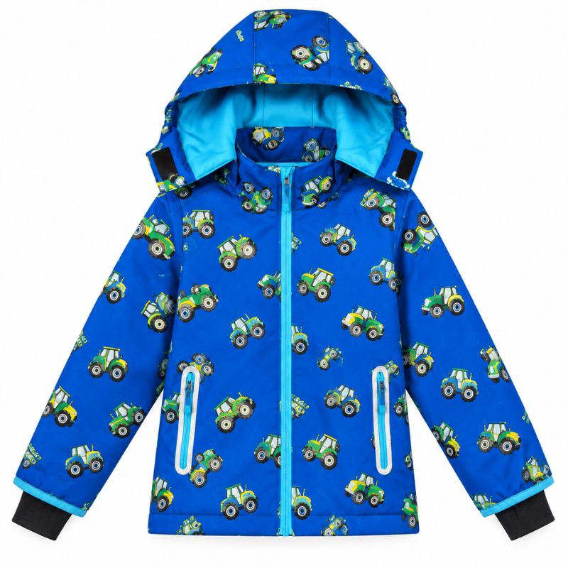 Chlapecká softshellová bunda (fleece) modrá HB5870