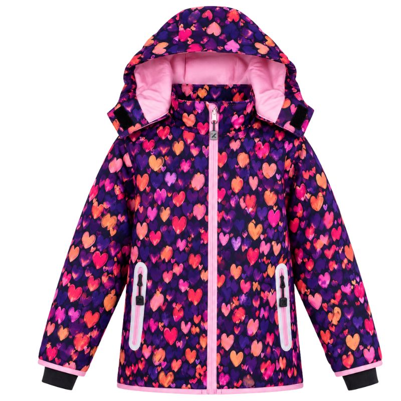 Dívčí softshellová bunda (fleece) černá HB5870