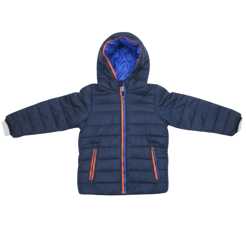 92-Chlapecká zimní bunda Glo-Story - černá-modrá barva