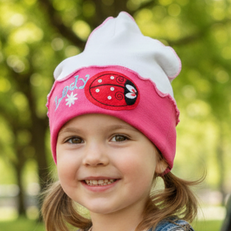 vel.2-8 let-Dívčí šátek - beruška