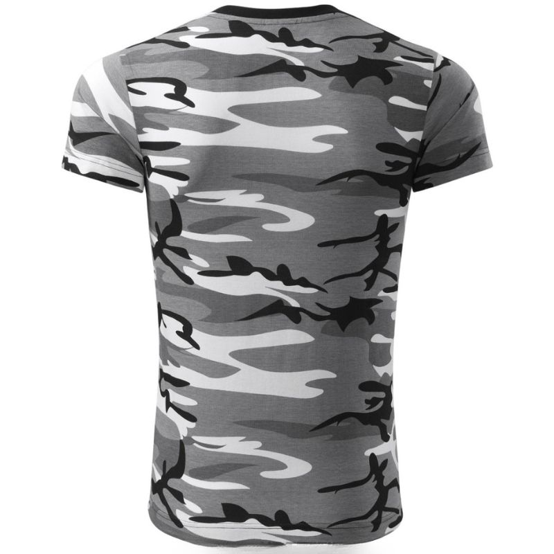 Malfini Camouflage Tričko unisex grey
