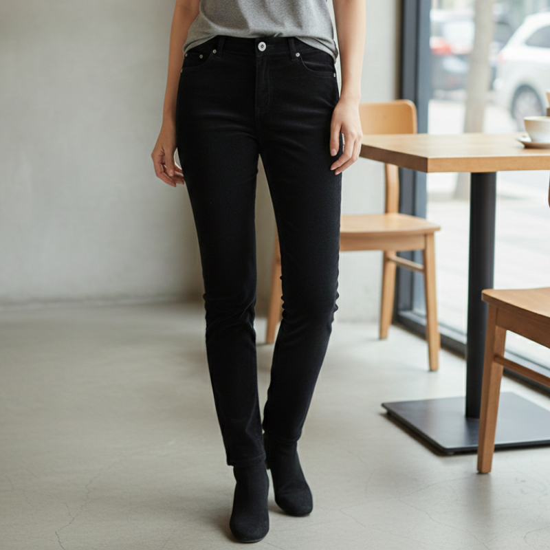 Dámské, dívčí kalhoty černé Delfin