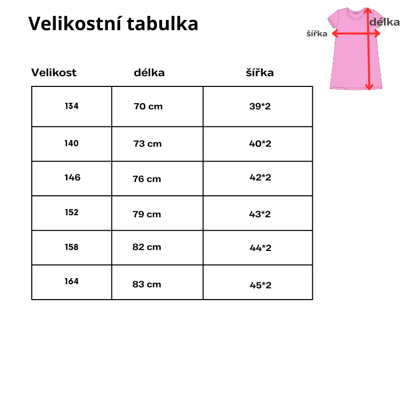 DÍVČÍ NOČNÍ KOŠILE tm.modrá Kugo MC5853