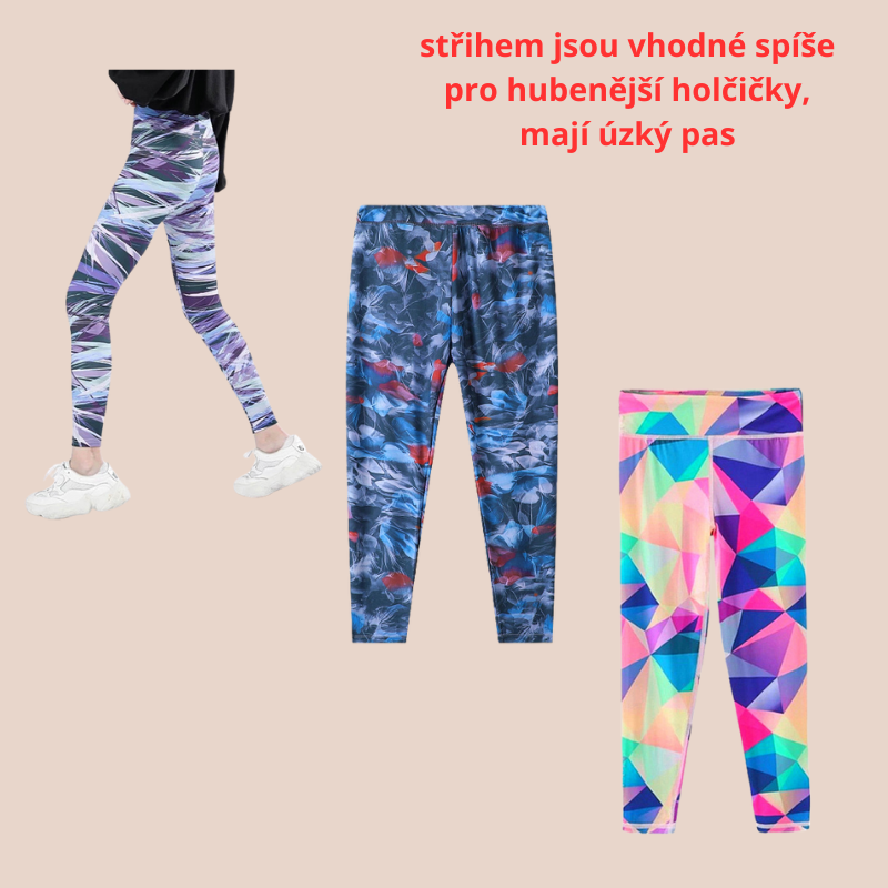 DÍVČÍ LEGÍNY funkční modrá/fialová Kugo SL3561