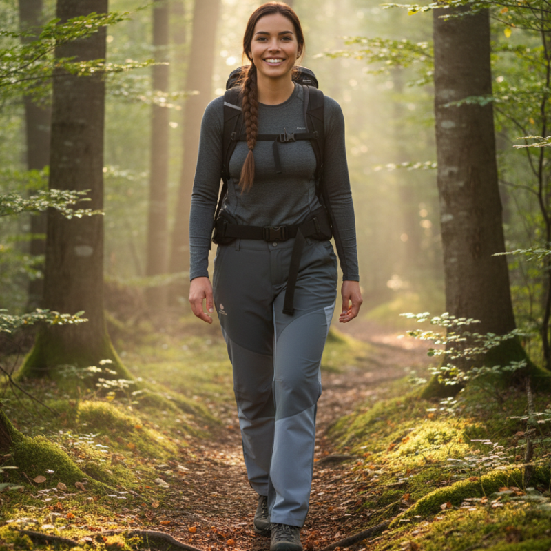 Dámské SOFTSHELLOVÉ KALHOTY černá/šedá Temster 23001