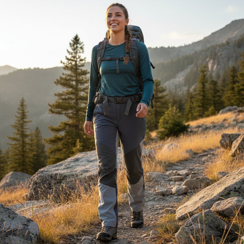 Dámské SOFTSHELLOVÉ KALHOTY černá/šedá Temster 23001