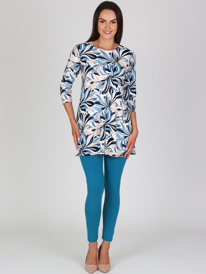 Dámská tunika Elana 533 modrá Evona