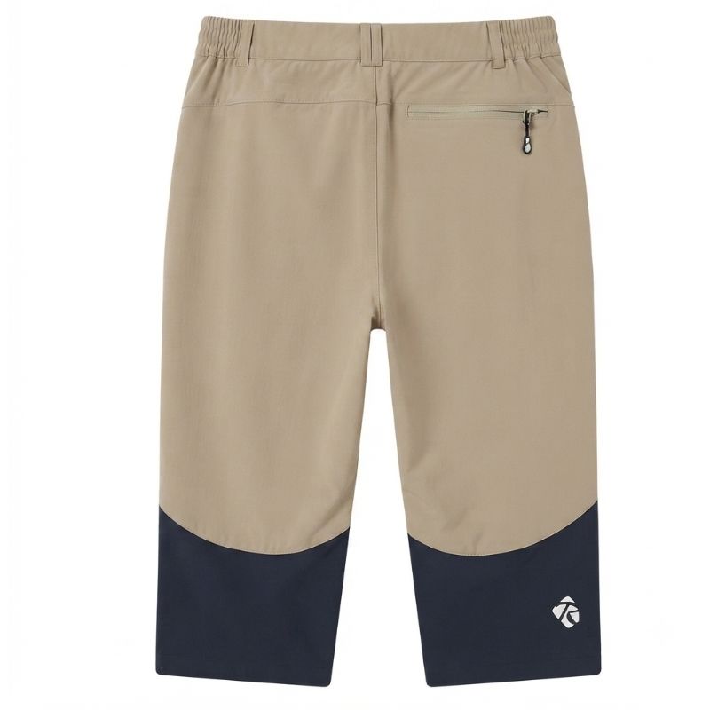 Pánské sportovní 3/4 kalhoty khaki Temster 23009