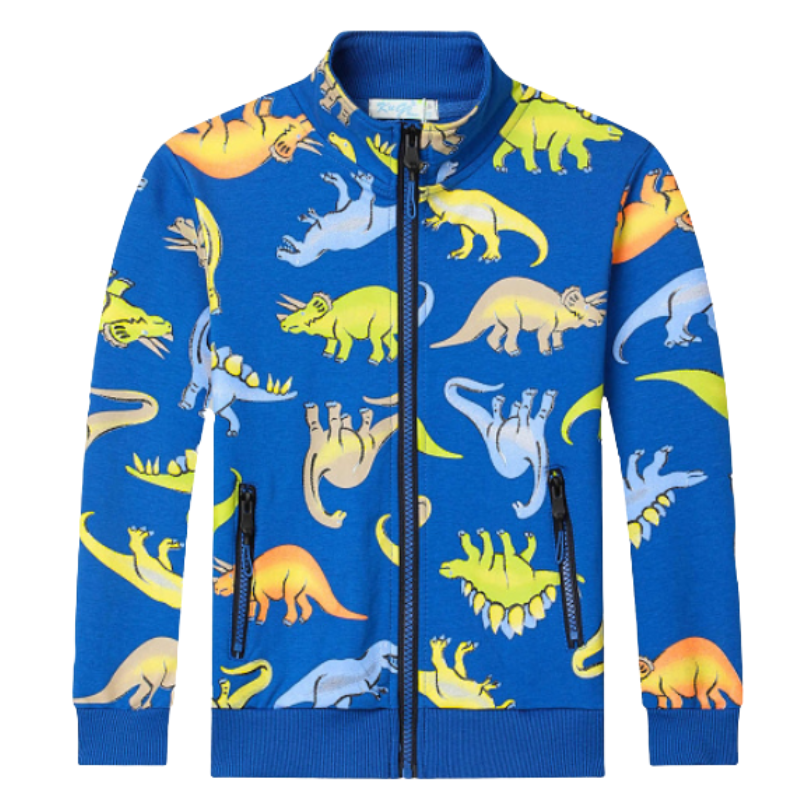 CHLAPECKÁ MIKINA modrá Kugo HC9303