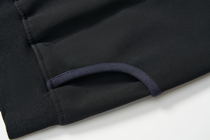 Chlapecké softshellové kalhoty nezateplené černé Wolf nad Wolfie B2682