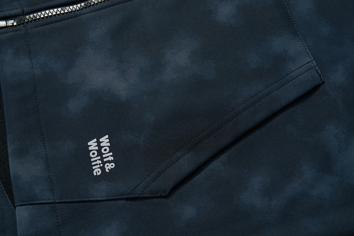 Chlapecká softshellová bunda s fleesem Wolf and Wolfie B2665