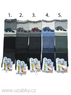 24-27-Chlapecké podkolenky Aura.Via