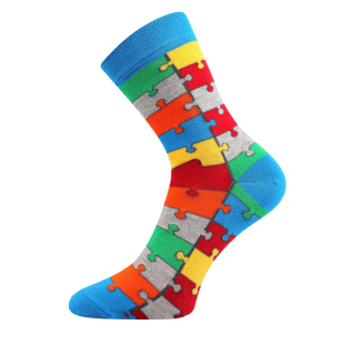 Chlapecké ponožky Fuski Boma - puzzle