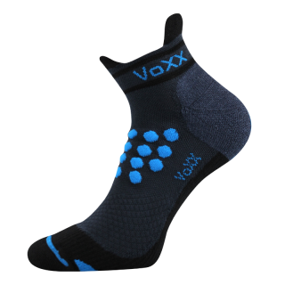 Dámské, pánské kompresní sportovní ponožky Voxx -  střední výška - tm. modrá