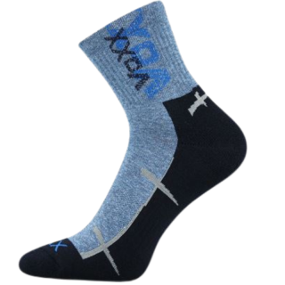 Pánské,dámské  sportovní ponožky Voxx -  klasická výška - Walli - modrá