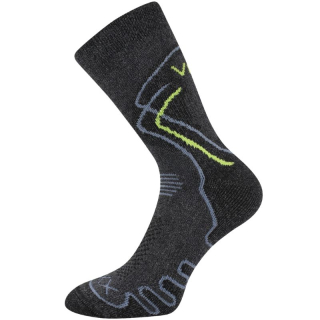 Dámské, pánské  froté sportovní (trekingové) ponožky Limit Fuski - antracit