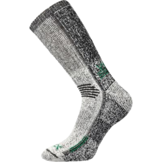 Dámské, pánské silné  froté  ponožky Orbit - zelená