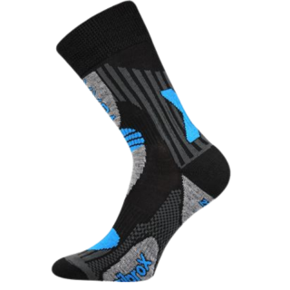Dámské, pánské  thermo ponožky Vision - barva černo-modrá