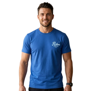 Pánské tričko - krátký rukáv - WOLF - modrá barva