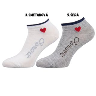 Dámské kotníčkové ponožky