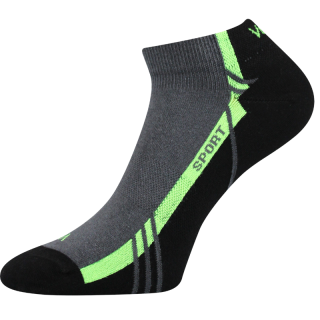 Dámské - Pánské- Pinas - sportovní kotníčkové ponožky Voxx - tm.šedá barva