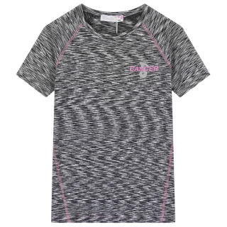 velikostní řada:134-164-Dívčí sportovní funkční tričko -  KUGO - černá