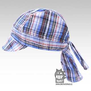 4-12 let -Chlapecký pirát s kšiltem - kostka modrá