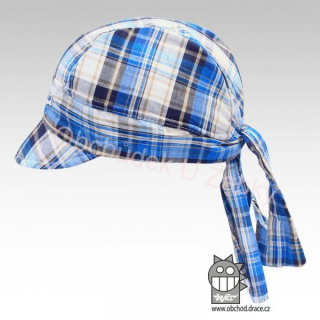 Chlapecký pirát s kšiltem - kostka modrá