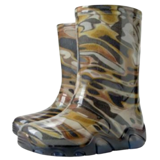 CHLAPECKÉ HOLÍNKY maskáčové Demar  zelená mozaika