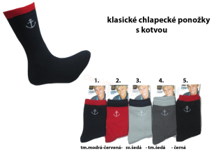 Dorostenecké klasické ponožky Aura.via