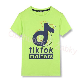 velikostní řada:134-164-Chl.tričko - krátký rukáv KUGO - hrášková barva