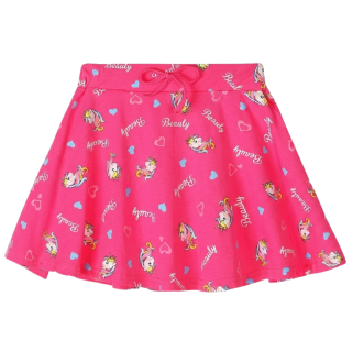 velikostní řada:98-128-Dívčí sukně KUGO - barva tm.růžová