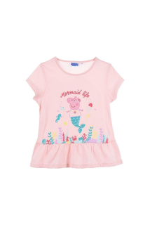 Dívčí tričko (tunika) Peppa Pig sv.růžová barva