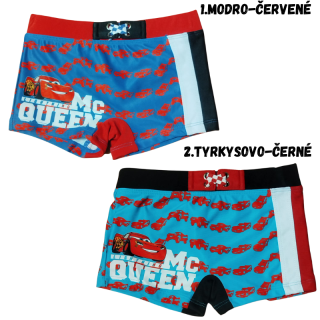 velikostní řada:98-128-Chlapecké plavky Cars