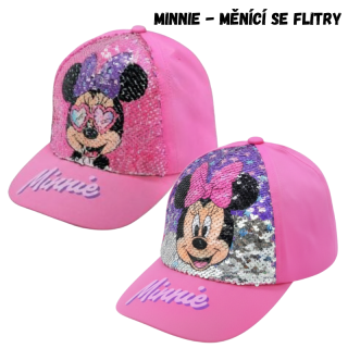 DISNEY Kšiltovka dívčí Minnie