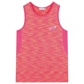 KUGO Tílko FC-6552 funkční dívčí oranžové