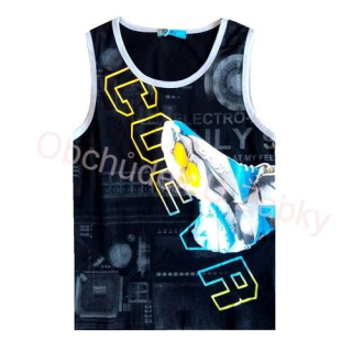 KUGO Tílko LC5908 chlapecké černé