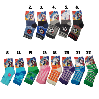 Design Socks Dětské froté ponožky  - VEL.86-92