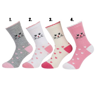 Design Socks Klasické dívčí ponožky 